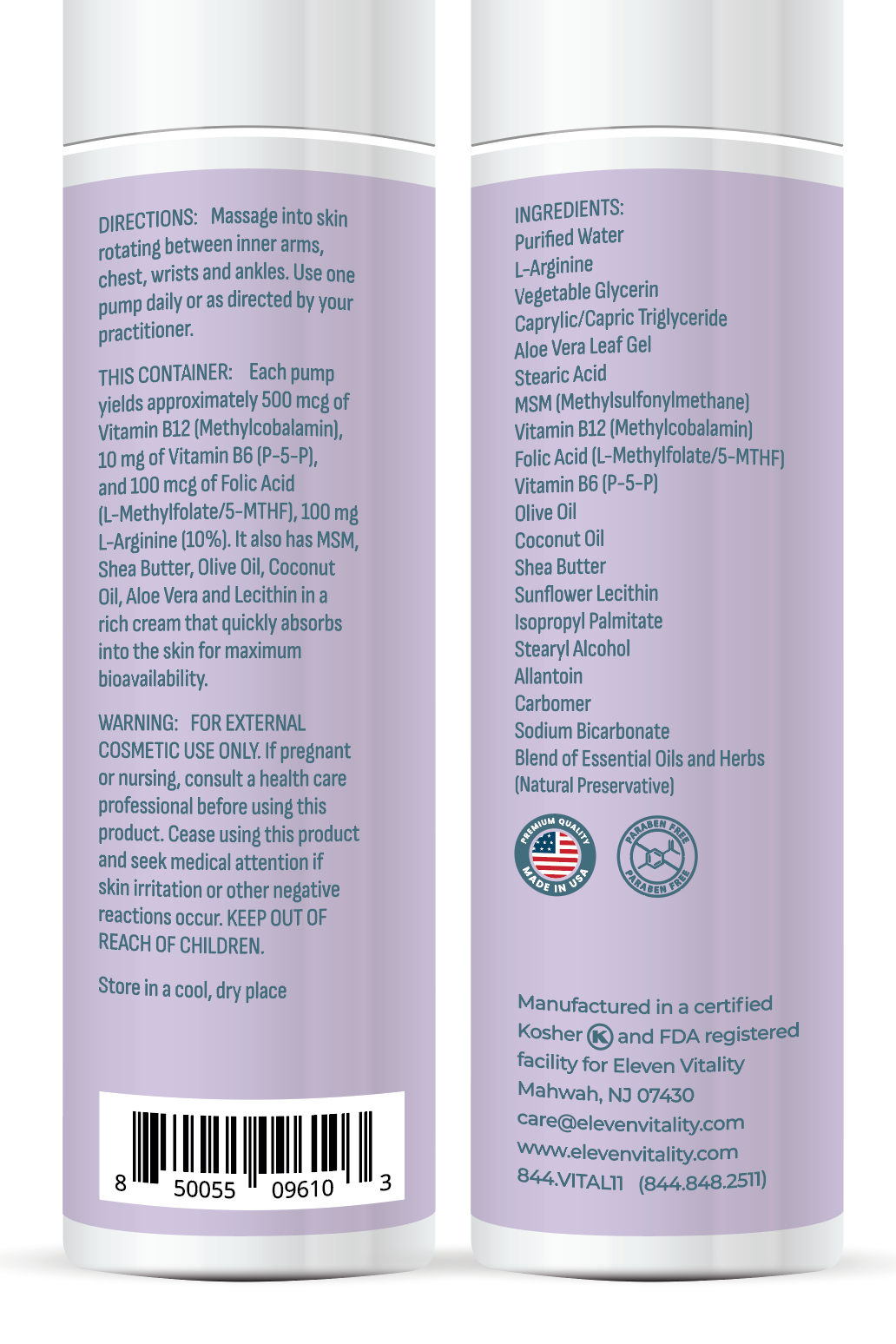 BELEVEN™ - Vitamin B12 & B6 Cream plus Folic Acid